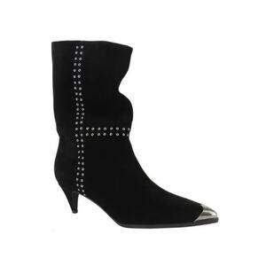 Caverly Collie Mid Calf Boot 6 Black NEW